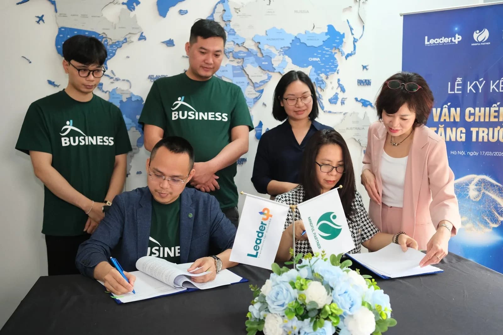 Lễ ký kết hợp tác giữa MindfulPartner và doanh nghiệp đối tác